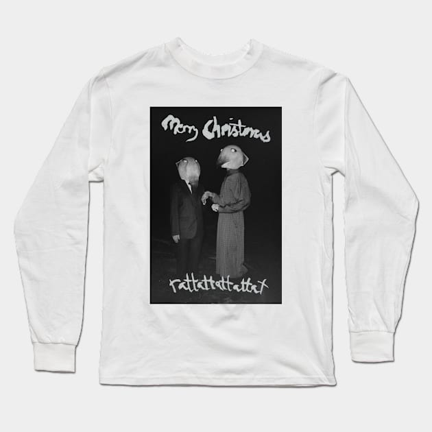 Rattattattattat with text Long Sleeve T-Shirt by Merry Christmas Shop